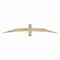 Ekena Millwork Bellingham Rough Sawn Timber Gable Bracket, Douglas Fir, 72"W x 12"H x 2"D x 4"F, 4/12 Pitch GBW072X12X0204BEL00RDF - alternate 1